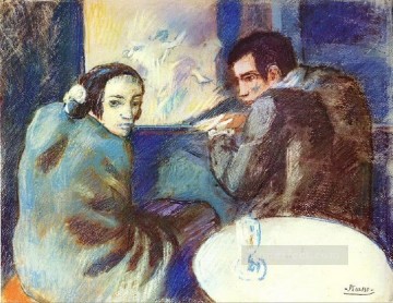 抽象的かつ装飾的 Painting - ダンス アン キャバレー 1902 キュビスム